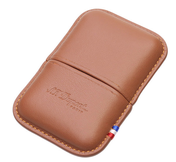Lighters S.T. Dupont Lighter Case - Ligne 2 Brown