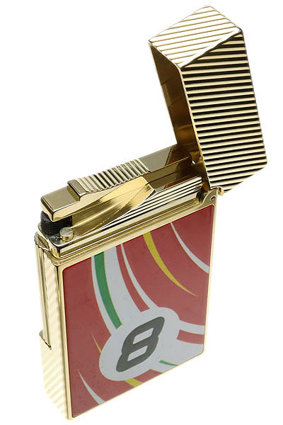 Lighters S.T. Dupont Lighter - Ligne 2 Cling Limited Edition Le Mans Red/Gold