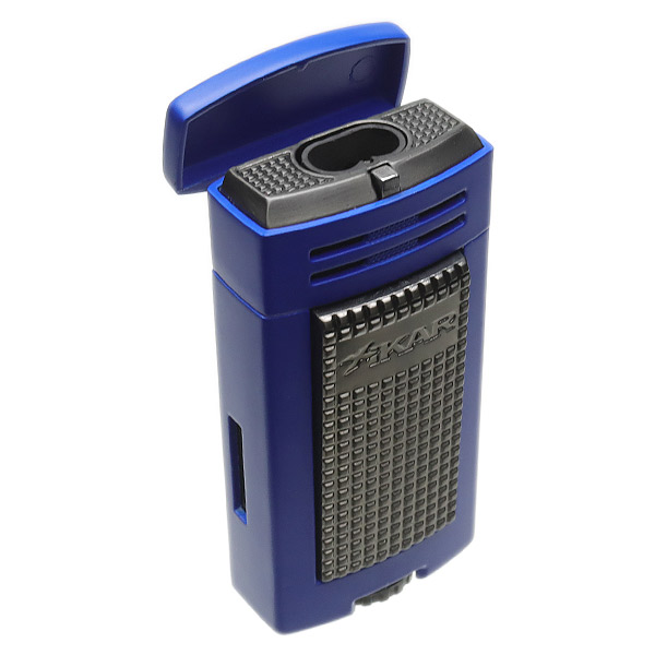 Lighters Xikar Cigar Lighter - ION Double-Jet Torch Blue