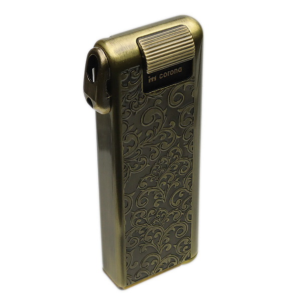 Lighters IM Corona Pipe Lighter - Pipe Master Brass Arabesque