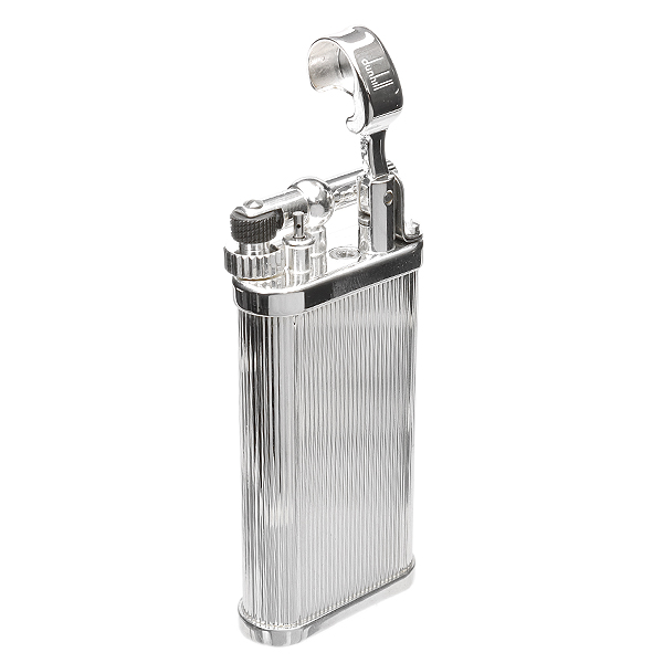 Lighters Dunhill Pipe Lighter - Unique Lines Silver