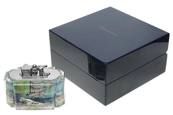 Lighters Dunhill Cigar Lighter - Aquarium Silver Fish