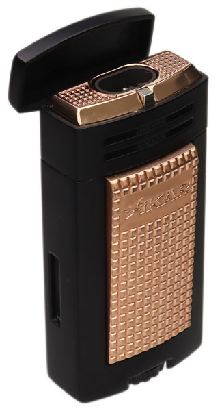 Lighters Xikar Cigar Lighter - ION Double-Jet Black/Rose