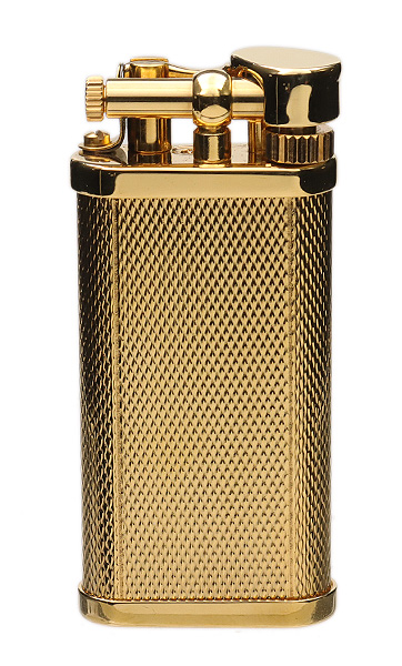 Dunhill Unique Barley Gold Plate Pipe Lighter