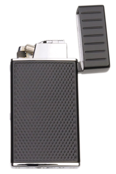Lighters Colibri Cigar Lighter - Julius Black and Chrome