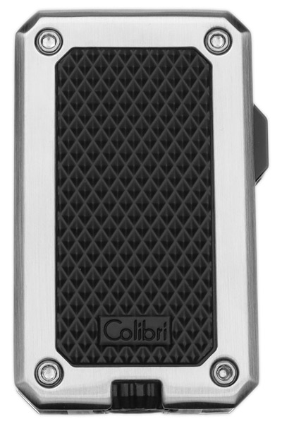 Lighters Colibri Cigar Lighter - Rally Chrome and Black