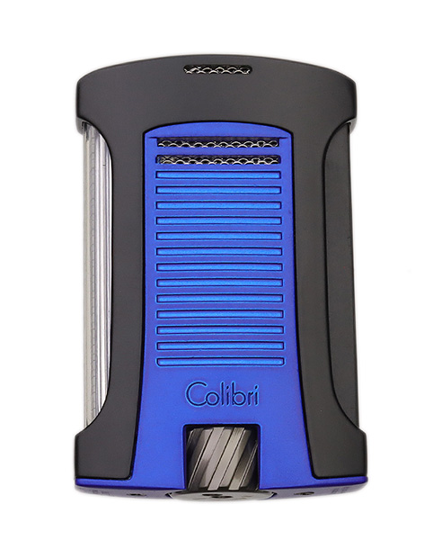 Lighters Colibri Cigar Lighter - Daytona Black and Blue