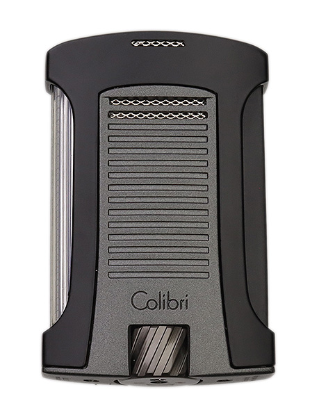 Lighters Colibri Cigar Lighter - Daytona Black and Charcoal