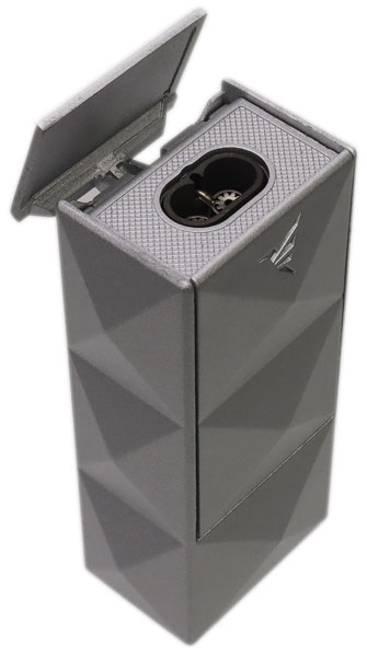 Lighters Colibri Cigar Lighter - Quasar II Silver