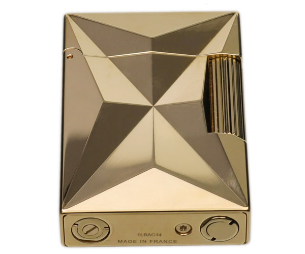 Lighters S.T. Dupont Lighter - Ligne 2 Small Fire X Yellow Gold