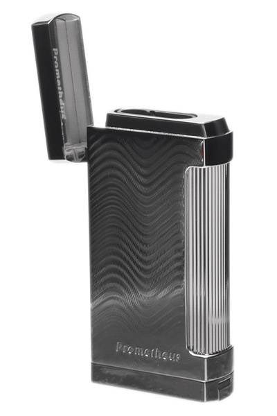 Lighters Prometheus Cigar Lighter - Ultimo X Wave Chrome