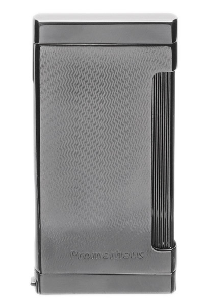 Lighters Prometheus Cigar Lighter - Ultimo X Wave Gun Metal
