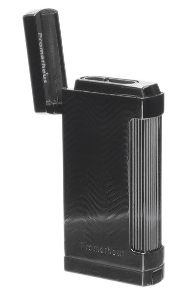 Lighters Prometheus Cigar Lighter - Ultimo X Wave Gun Metal