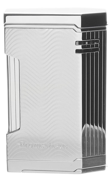 Lighters Prometheus Cigar Lighter - Magma T Wave Chrome