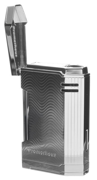 Lighters Prometheus Cigar Lighter - Magma T Wave Chrome