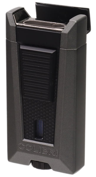 Lighters Colibri Cigar Lighter - Stealth Charcoal and Black