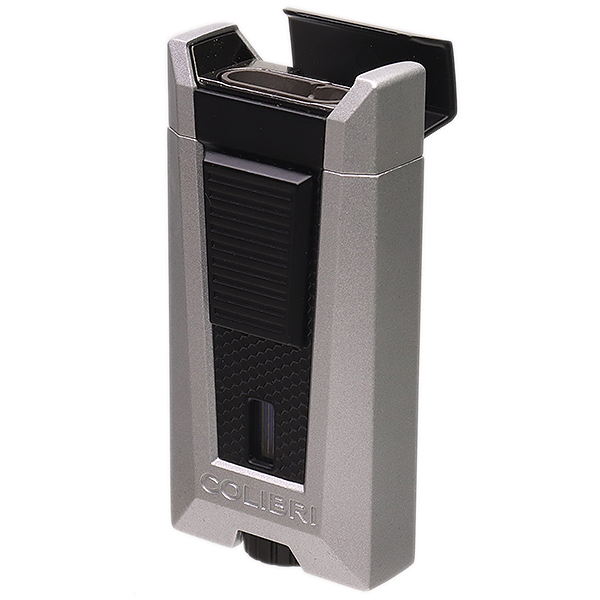 Lighters Colibri Cigar Lighter - Stealth Silver and Black