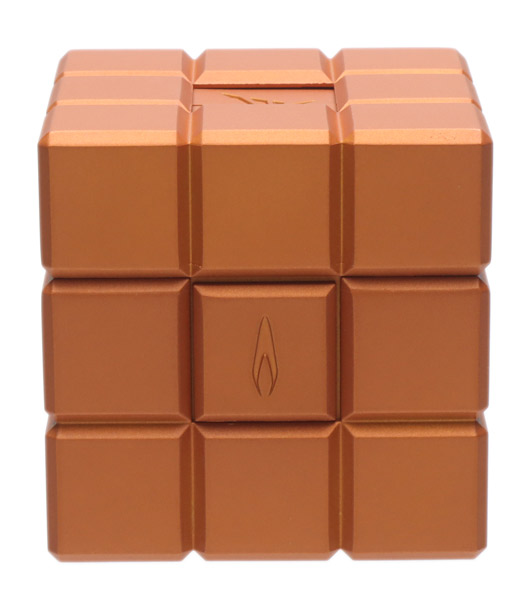 Lighters Colibri Cigar Lighter - Heritage Cube Orange