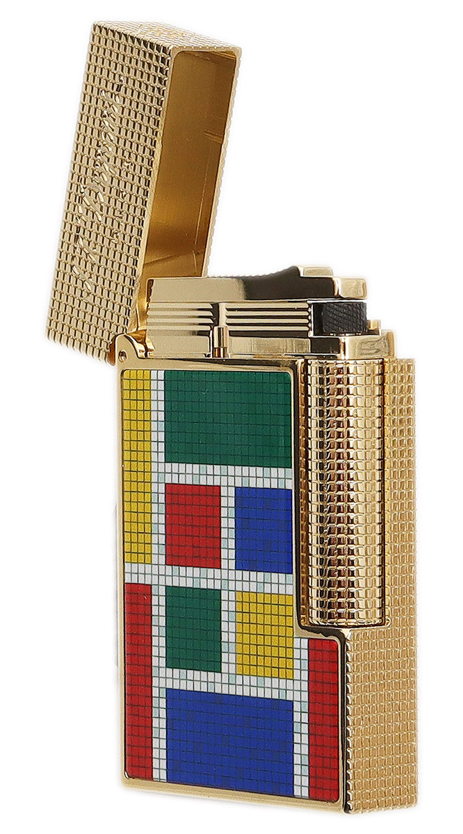 ダラコスタ　シルクスクリーン Lighter Casablanca Mosaic - S.T. Dupont | Smokingpipes.com