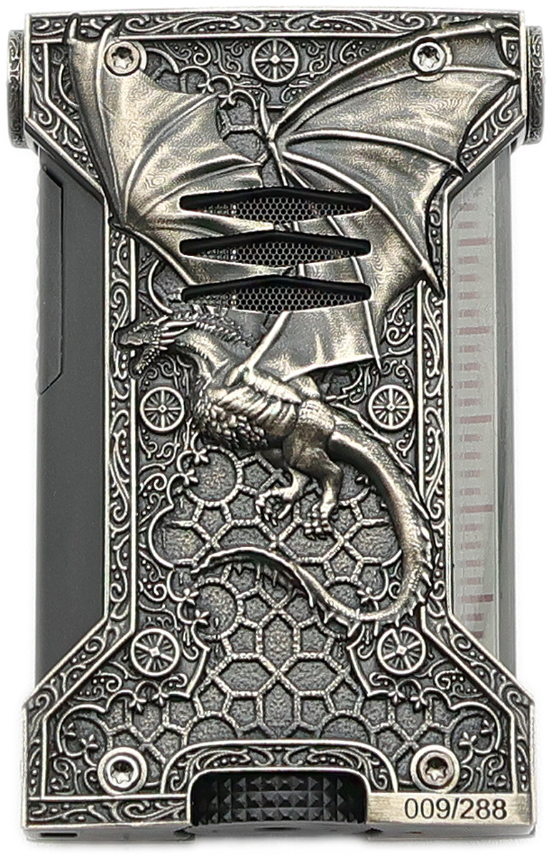 Lighters S.T. Dupont Lighter - Defi XXtreme Game of Thrones Ice Black