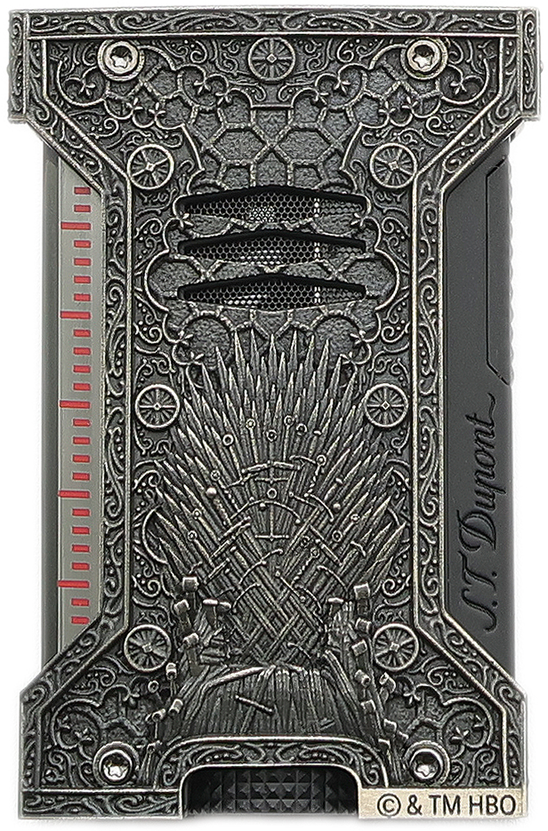 Lighters S.T. Dupont Lighter - Defi XXtreme Game of Thrones Ice Black