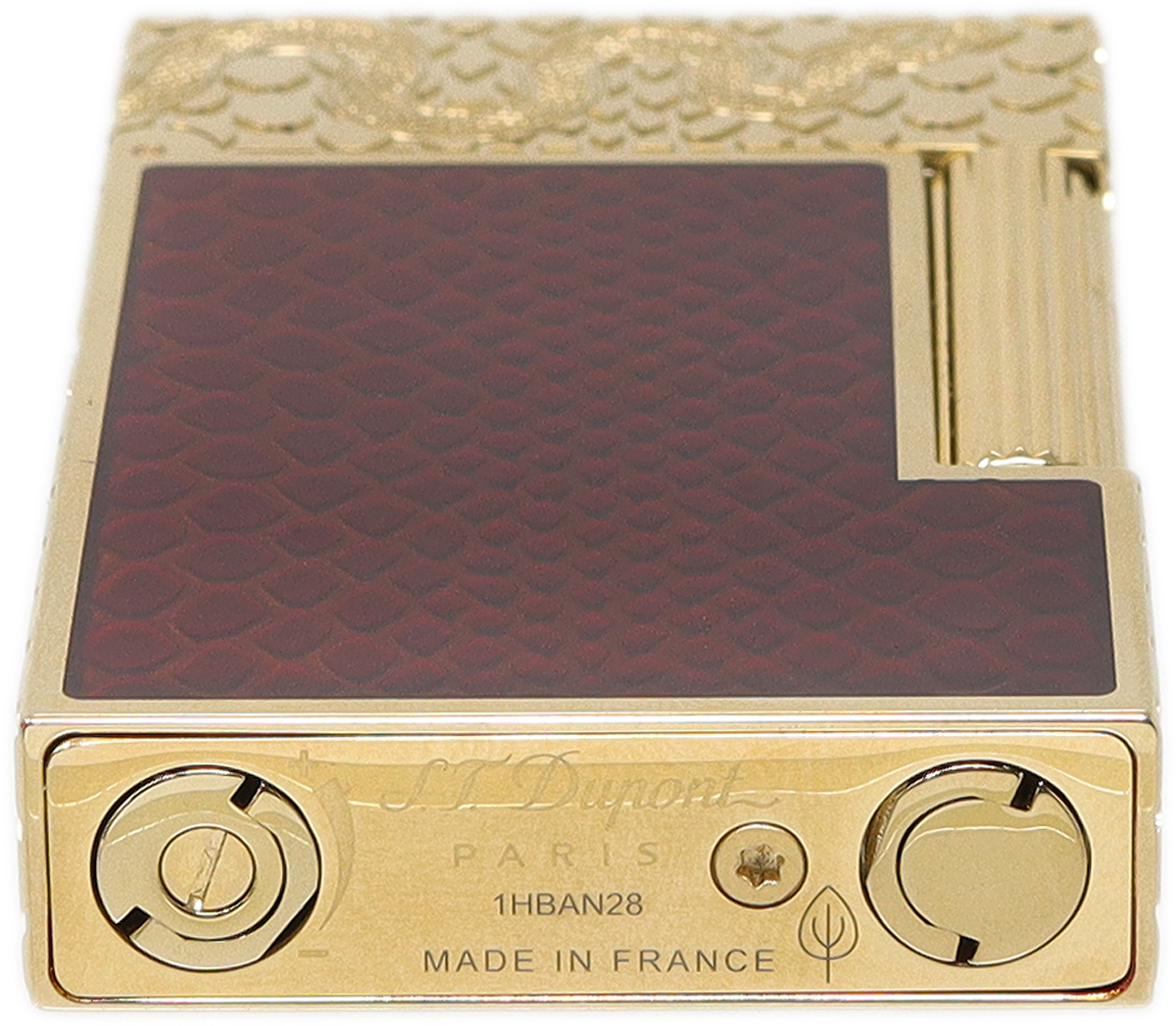 Lighters S.T. Dupont Lighter -  Ligne 2 Limited Edition Year of the Snake Red and Gold
