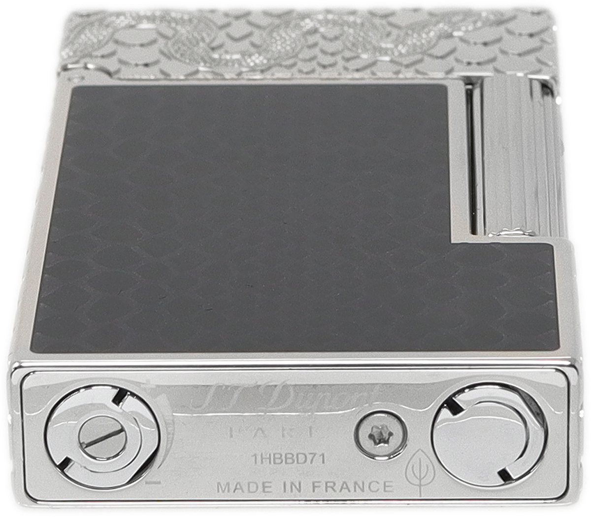 Lighters S.T. Dupont Lighter - Ligne 2 Limited Edition Year of the Snake Black and Palladium