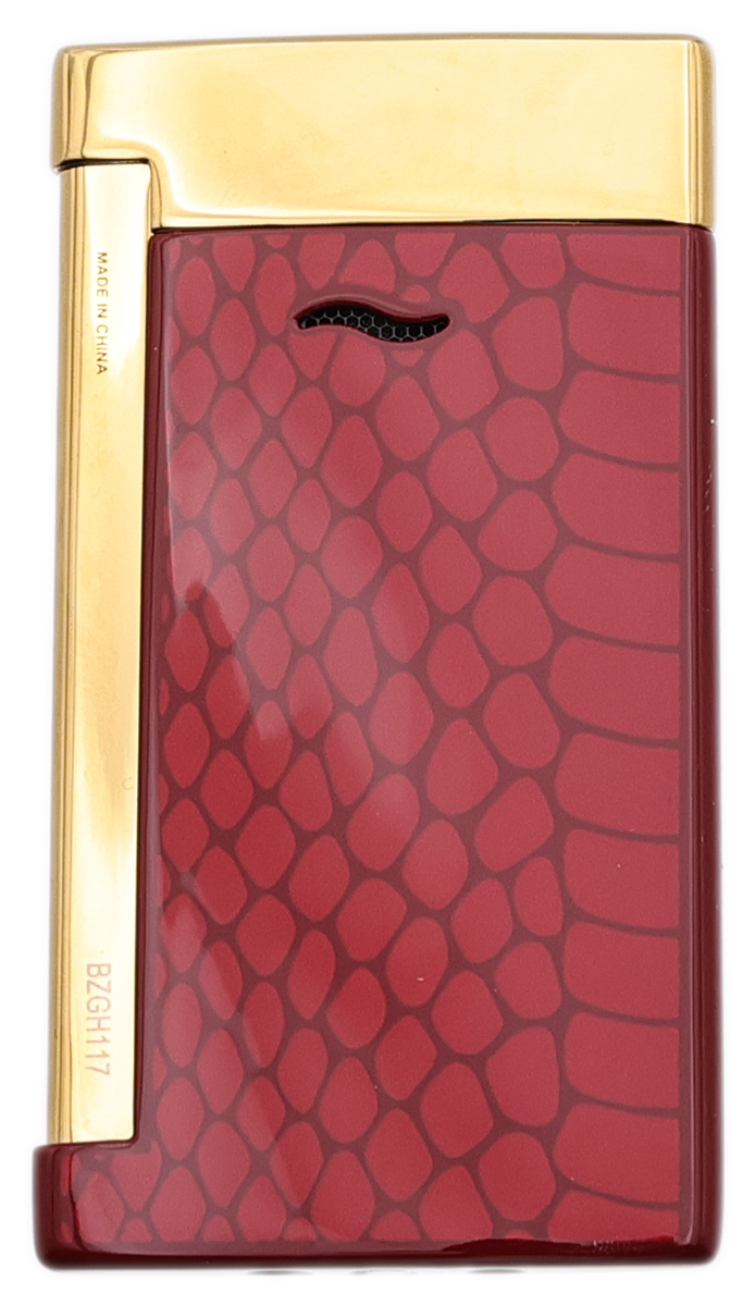 Lighters S.T. Dupont Lighter - Slim 7 Limited Edition Year of the Snake Red