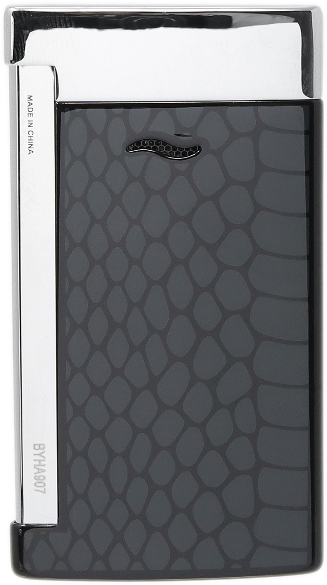 Lighters S.T. Dupont Lighter - Slim 7 Limited Edition Year of the Snake Black