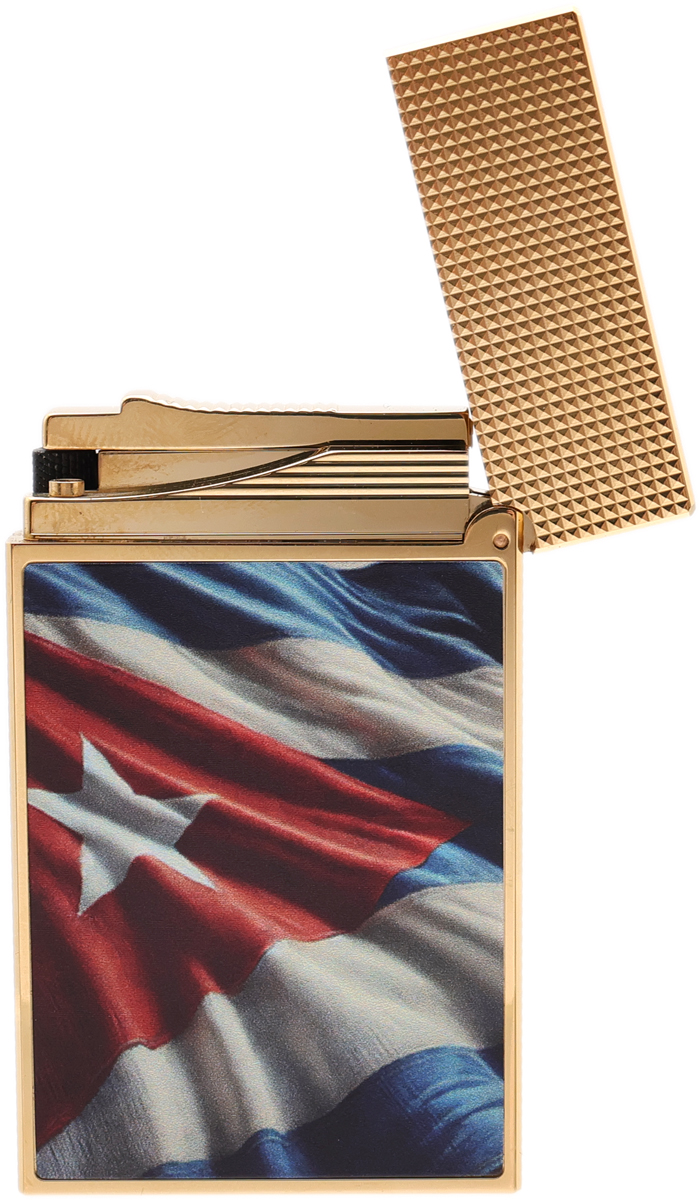 Lighters S.T. Dupont Lighter - Ligne 2 Cling Cuba Field