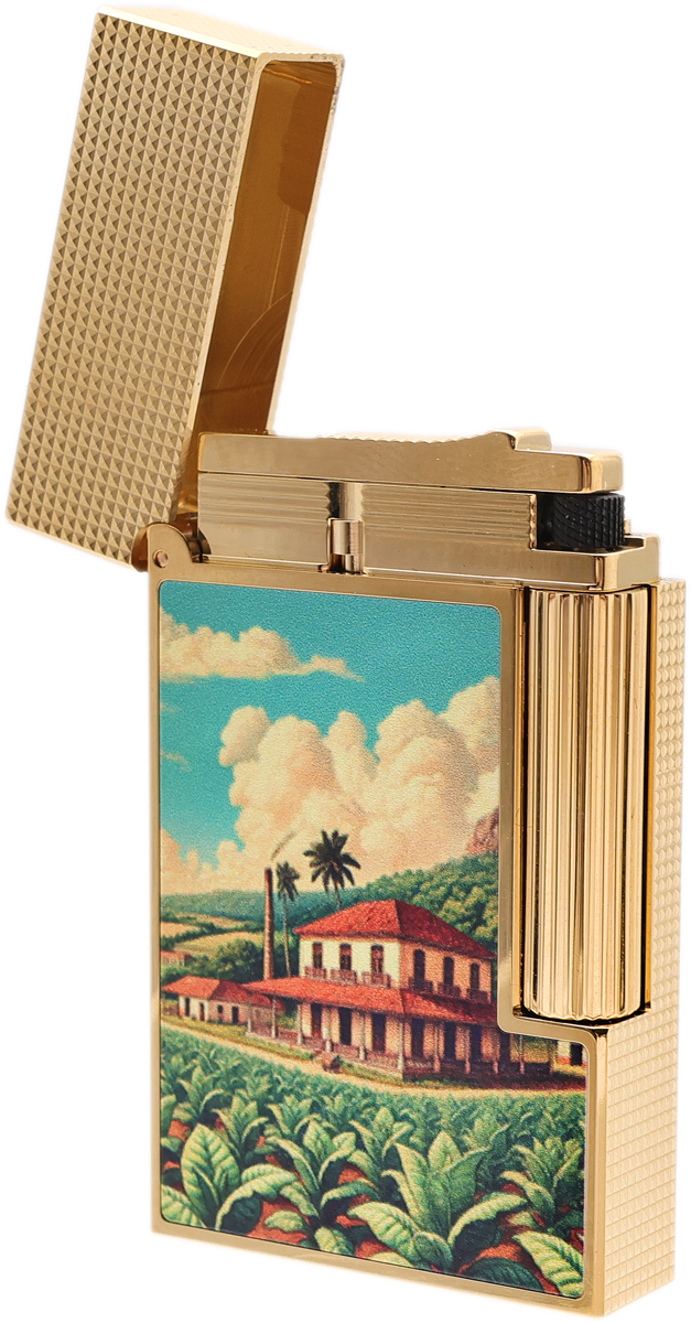 Lighters S.T. Dupont Lighter - Ligne 2 Cling Cuba Field