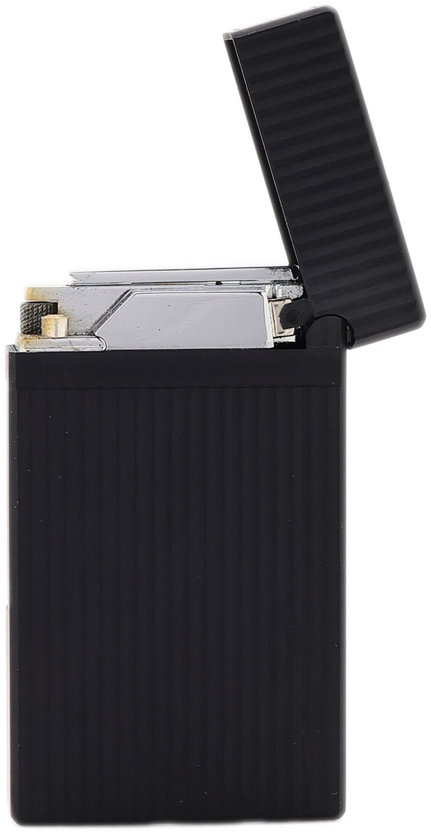 Lighters IM Corona Cigar Lighter - Double Corona Black Matte Pinstripe