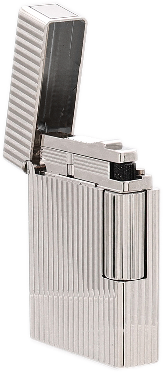 Lighters S.T. Dupont Lighter - Ligne 1 Vertical Line Palladium