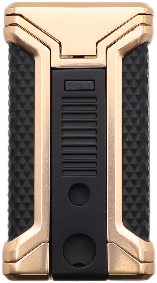 Lighters Colibri Cigar Lighter - Ascari Gold and Black