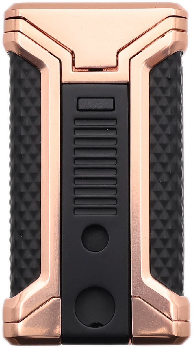 Lighters Colibri Cigar Lighter - Ascari Rose Gold and Black