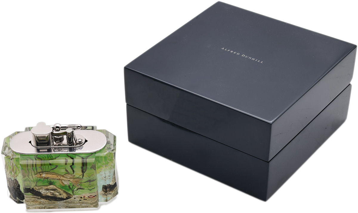 Lighters Dunhill Cigar Lighter - Aquarium Green Fish