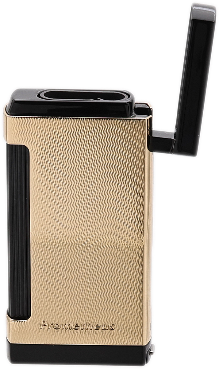Lighters Prometheus Cigar Lighter - Ultimo X Limited Edition God of Fire (Blue and Black Lacquer)