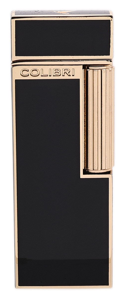 Lighters Colibri Cigar Lighter - Continental Black and Gold
