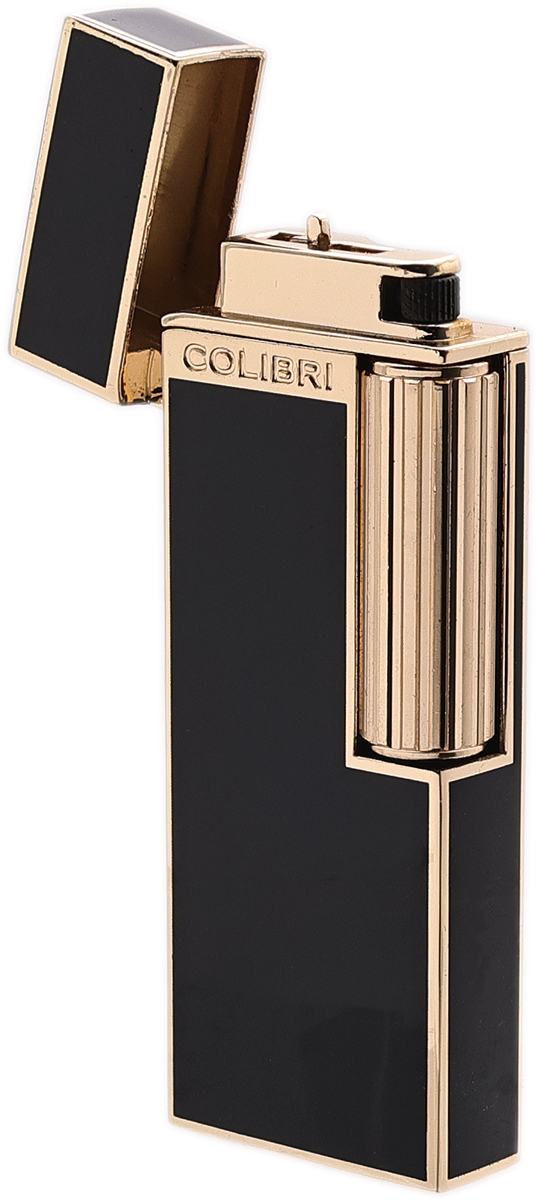 Lighters Colibri Cigar Lighter - Continental Black and Gold