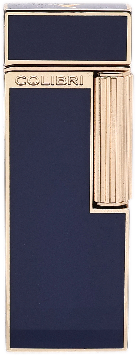 Lighters Colibri Cigar Lighter - Continental Navy and Gold
