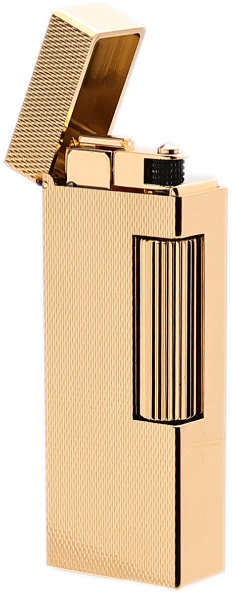 Lighters Dunhill Pipe Lighter - Rollagas Gold Plated Barley