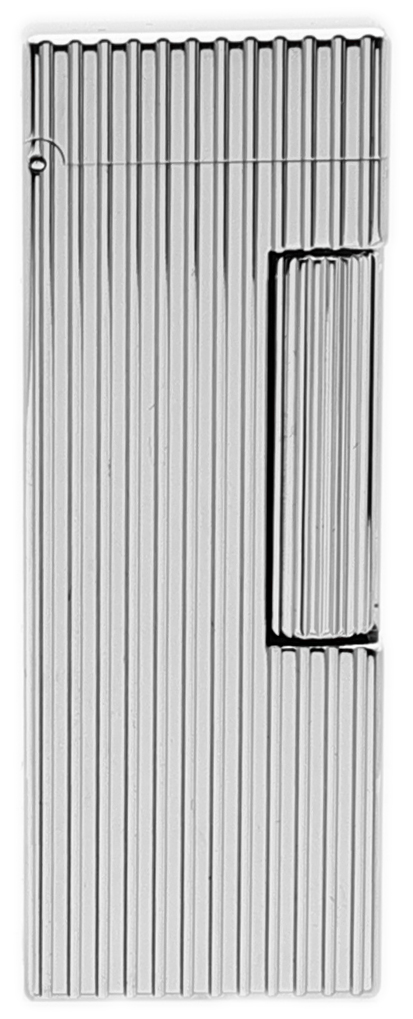 Lighters Dunhill Pipe Lighter - Rollagas Lines Palladium Plate