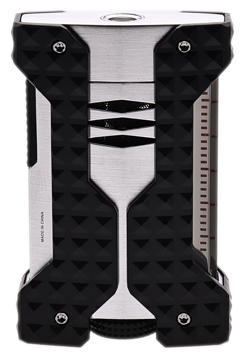 Lighters S.T. Dupont Lighter - Windproof Jet Silver