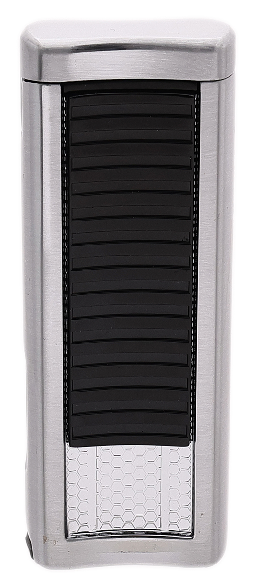 Lighters Les Fine Lames Lighter - Essentials Nexus Double Torch - Silver