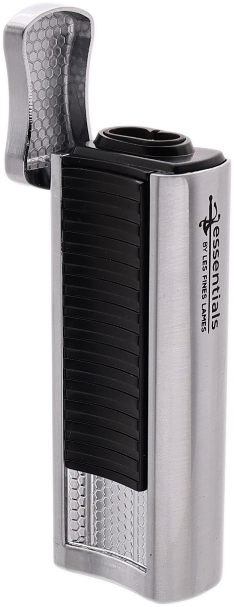 Lighters Les Fine Lames Lighter - Essentials Nexus Double Torch - Silver