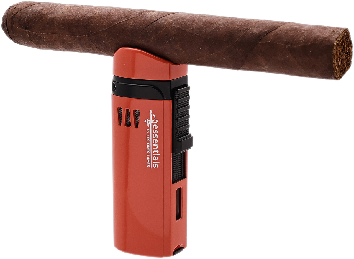 Lighters Les Fine Lames Lighter - Essentials Cerberus Triple Torch - Orange