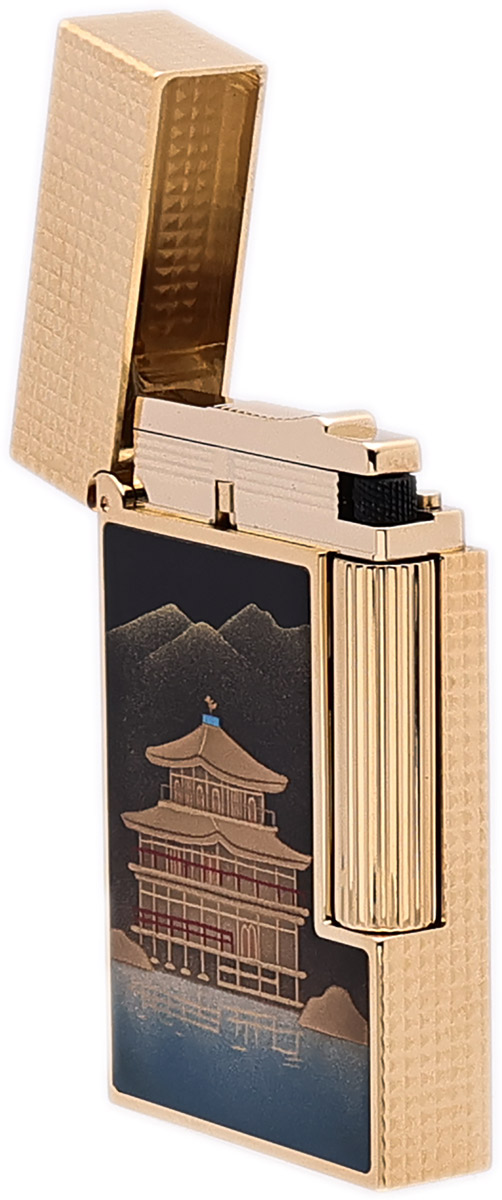Lighters S.T. Dupont Lighter - Ligne 2 Maki-e Hikari No Tera