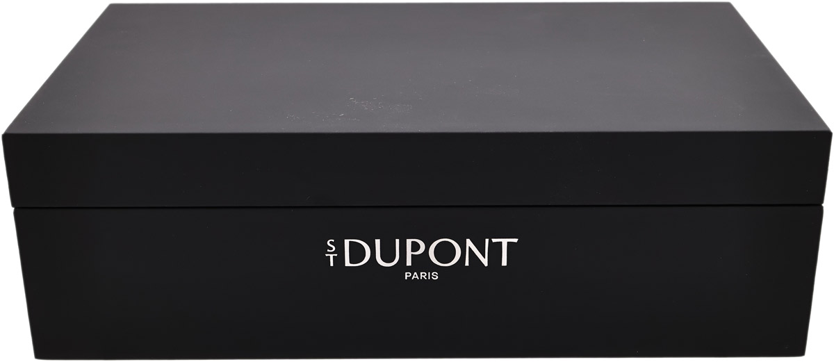 Lighters S.T. Dupont Lighter - Ligne 2 Fuente (Black/Yellow Gold)