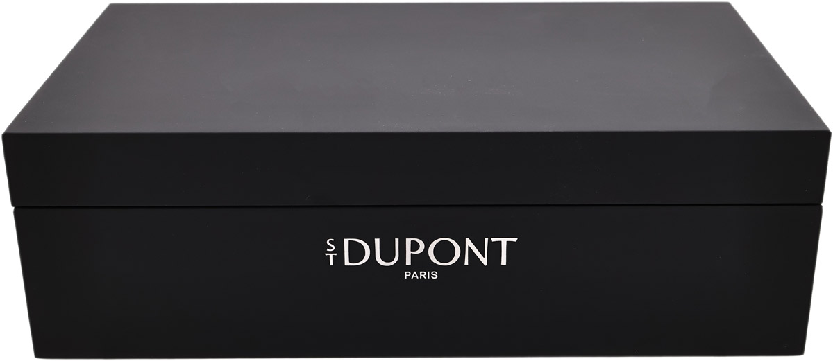 Lighters S.T. Dupont Lighter - Le Grand Fuente (Black/Yellow Gold)