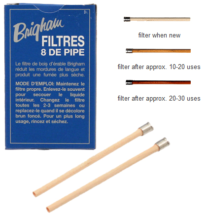 Filters & Adaptors Brigham Rock Maple Inserts (8 Pack)